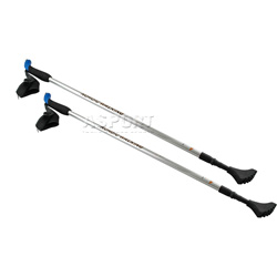 Kije Nordic Walking, regulowana długość, 2-częściowe NW 602 Nils