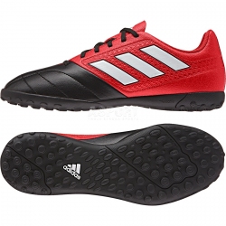Buty młodzieżowe treningowe turfy ACE 17.4 TF J czerwone Adidas