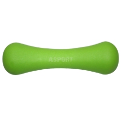 Hantel, ciężarek żeliwny, neoprenowy 1kg zielony HMS