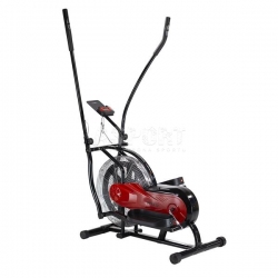 Orbitrek powietrzny, trenażer HP6513 czarno-czerwony