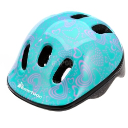 Kask ochronny, dziecięcy, rowerowy, na rolki, wrotki MV6-2 FLOWER
