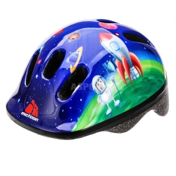Kask ochronny, dziecięcy, rowerowy, na rolki, wrotki MV6-2 COSMIC ROCKET