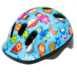 Kask ochronny, dziecięcy, rowerowy, na rolki, wrotki MV6-2 SPACE