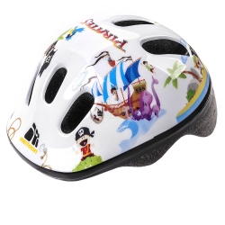 Kask ochronny, dziecięcy, rowerowy, na rolki, wrotki MV6-2 PIRATE Meteor