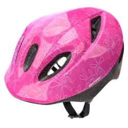 Kask dziecięcy, ochronny, rowerowy, na rolki KS05 różowy