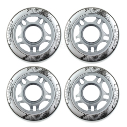 Kółka rekreacyjne, fitness PU 70x24mm/82A 4szt. Nils
