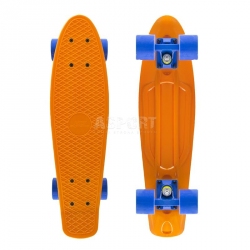 Deskorolka, pennyboard pomarańczowa 56cm Nils Extreme