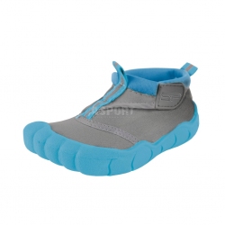 Obuwie plażowe, buty do wody junior REEF BOY szaro-niebieskie Spokey