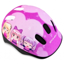 Kask rowerowy regulowany 49-56 cm FRIENDS Spokey